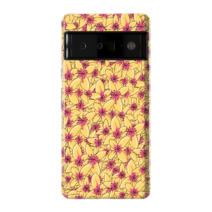 Pixel 6 Pro StrongFit Yellow blossom by Steve Wade (Swade)
