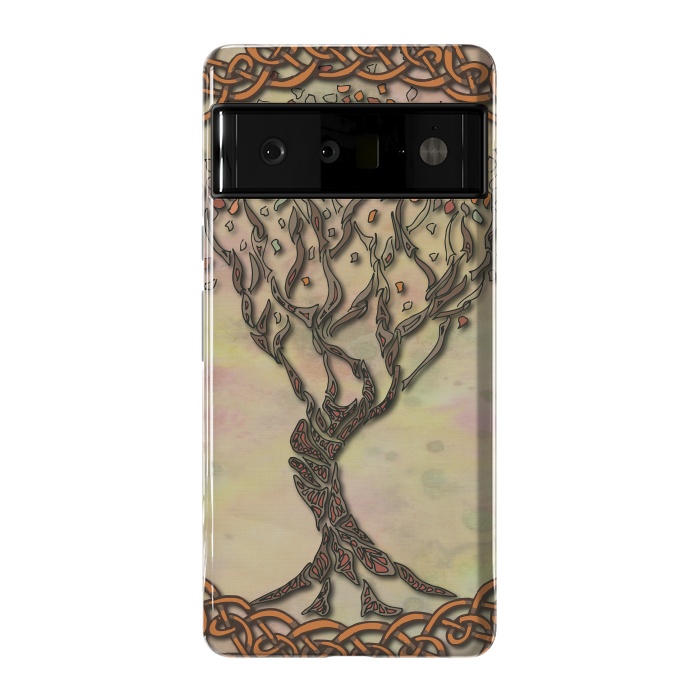 Pixel 6 Pro StrongFit Celtic Tree of Life II by Lotti Brown