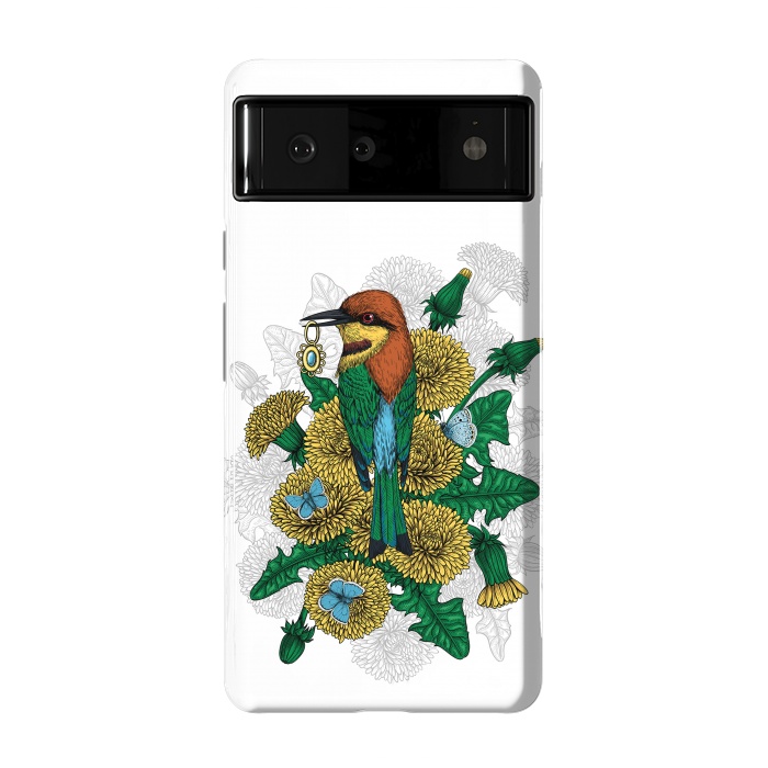 Pixel 6 StrongFit The bee eater with the golden pendant by Katerina Kirilova