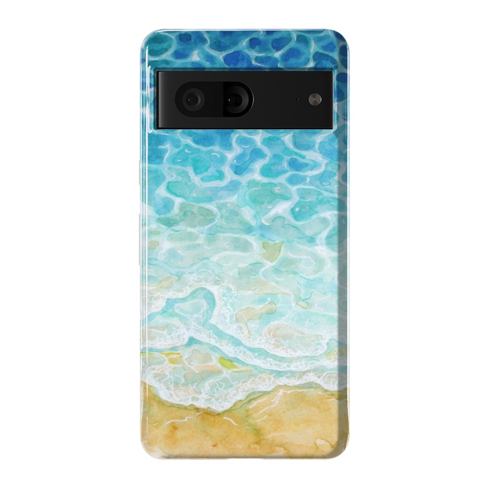Pixel 7 StrongFit Watercolor Sea G564 by Medusa GraphicArt