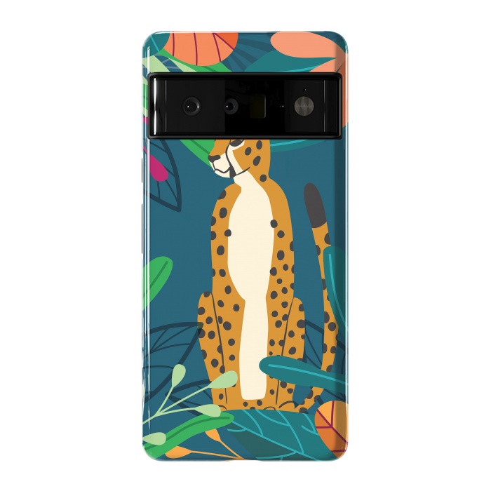 Pixel 6 Pro StrongFit Cheetah chilling by Jelena Obradovic