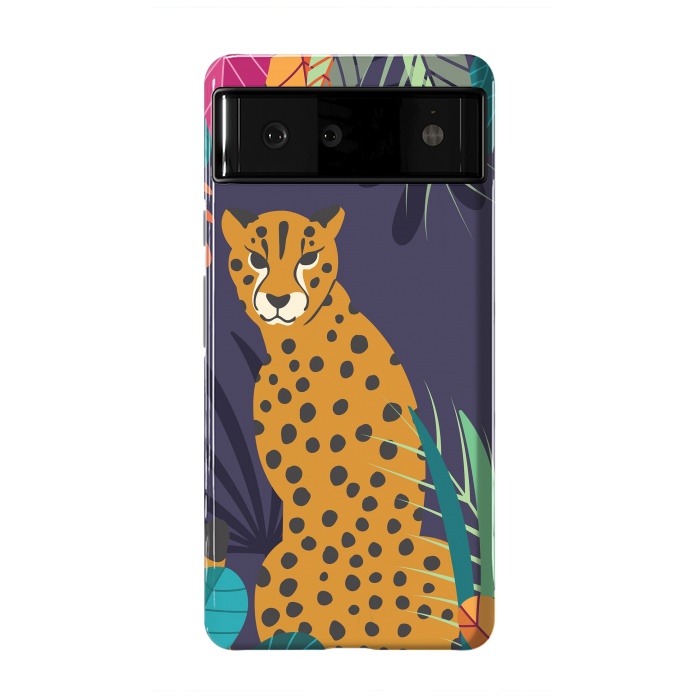 Pixel 6 StrongFit Cheetah sitting in the wild by Jelena Obradovic
