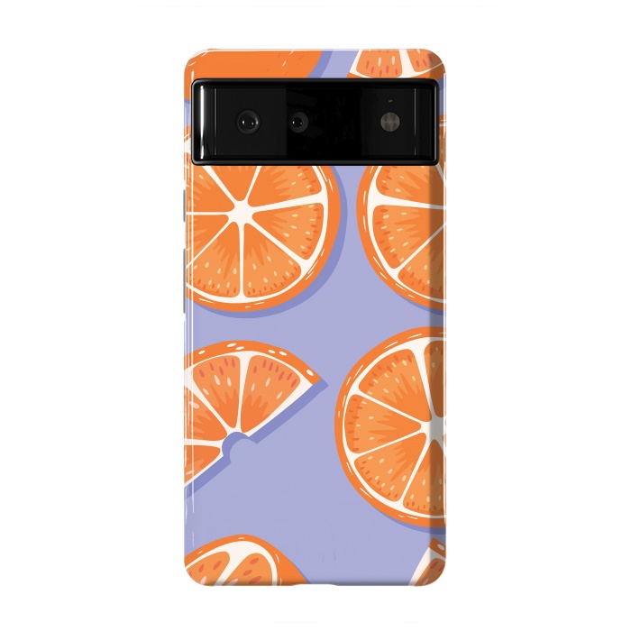 Pixel 6 StrongFit Orange pattern 08 by Jelena Obradovic