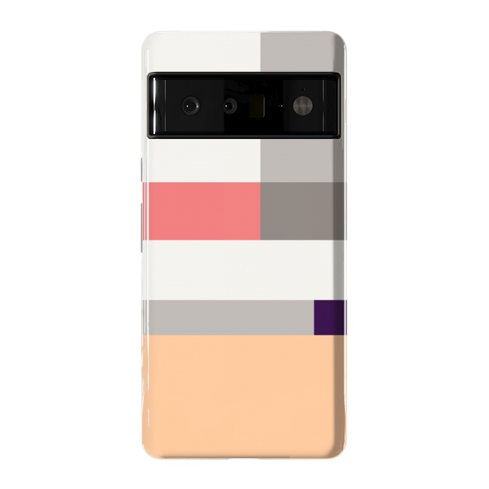 Pixel 6 Pro StrongFit Colors in Block Minimal Art by Creativeaxle