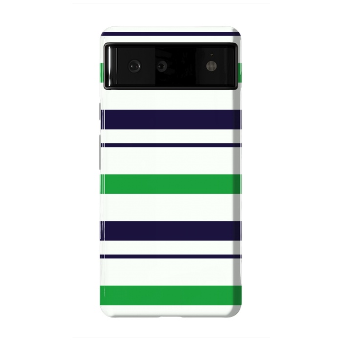Pixel 6 StrongFit Green White by TMSarts