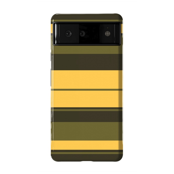 Pixel 6 StrongFit Vintage Yellow by TMSarts