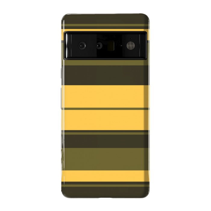 Pixel 6 Pro StrongFit Vintage Yellow by TMSarts