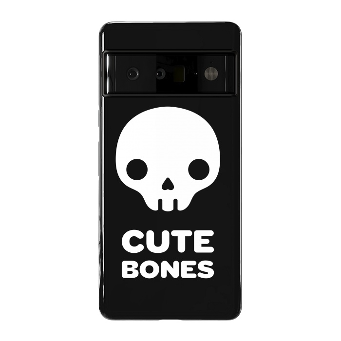 Pixel 6 Pro StrongFit Cute skull by Laura Nagel