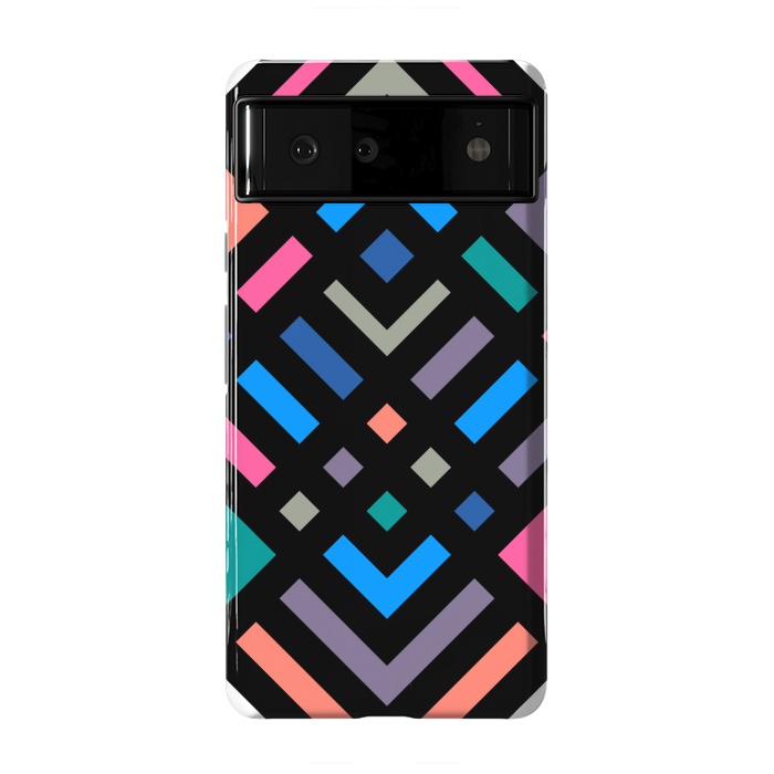 Pixel 6 StrongFit Aztec Colors by TMSarts