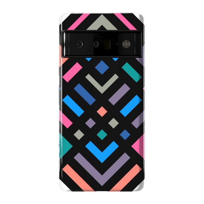 Pixel 6 Pro StrongFit Aztec Colors by TMSarts
