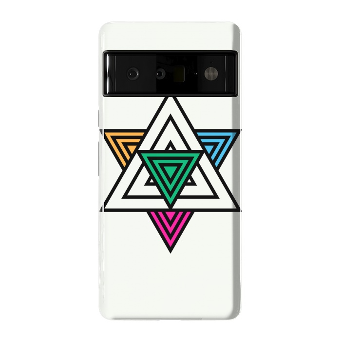 Pixel 6 Pro StrongFit Star Triangles by TMSarts