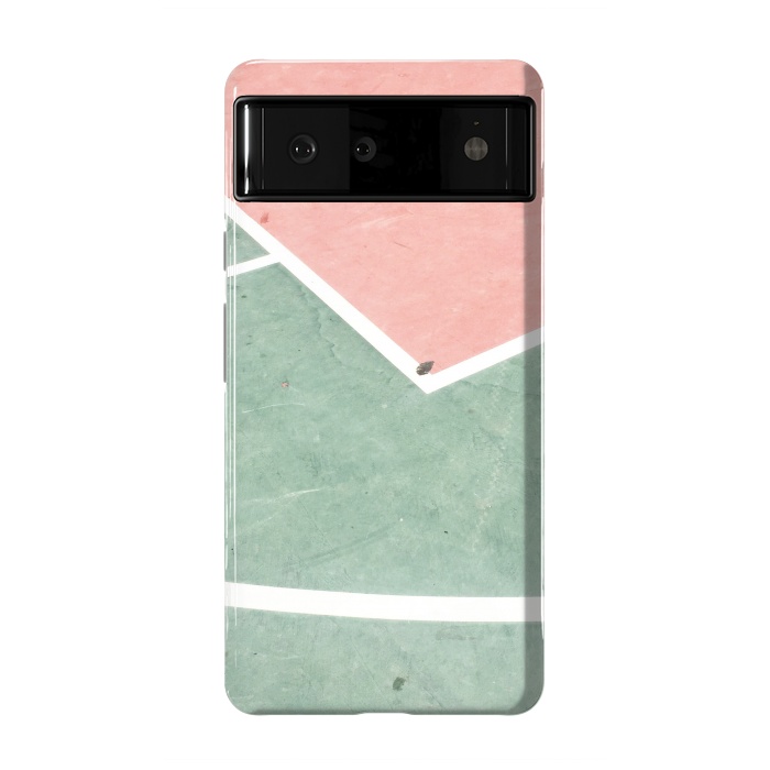 Pixel 6 StrongFit green pink marble shades by MALLIKA