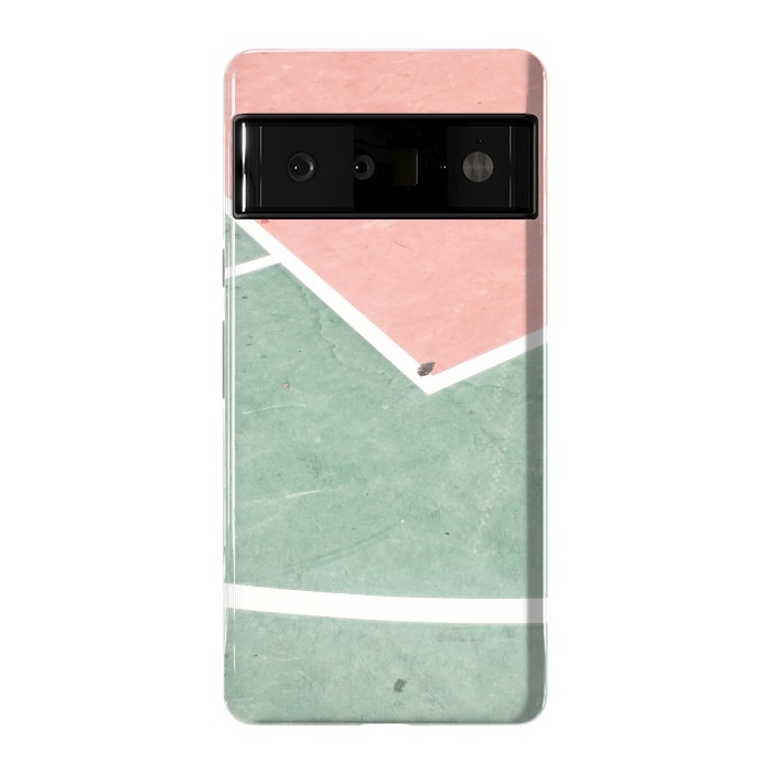 Pixel 6 Pro StrongFit green pink marble shades by MALLIKA