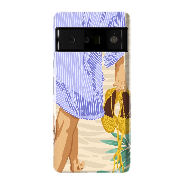 Pixel 6 Pro StrongFit I followed my heart & it led me to the beach | Boho Ocean Sand Sea Beachy Fashion Summer by Uma Prabhakar Gokhale
