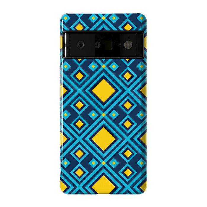 Pixel 6 Pro StrongFit Geometric Abstract Diamond by TMSarts