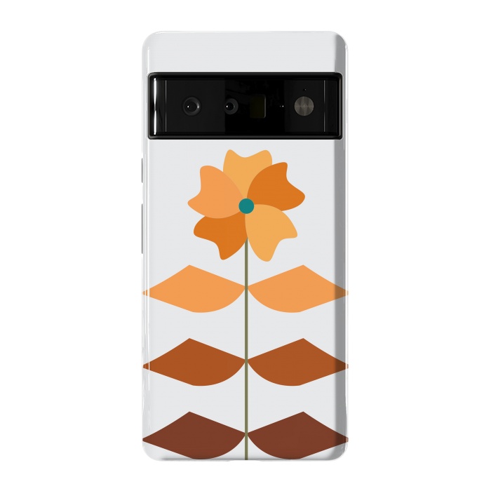 Pixel 6 Pro StrongFit Geometrical Floral by Creativeaxle