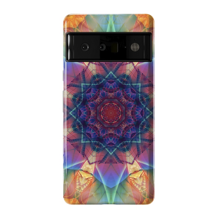Pixel 6 Pro StrongFit Ancient Geometry With a Star Field by ArtsCase