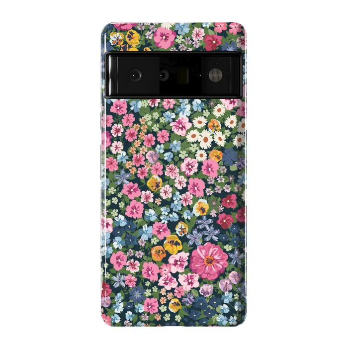 Pixel 6 Pro StrongFit Beatiful and Cute Flowers in Different Colors XI by ArtsCase