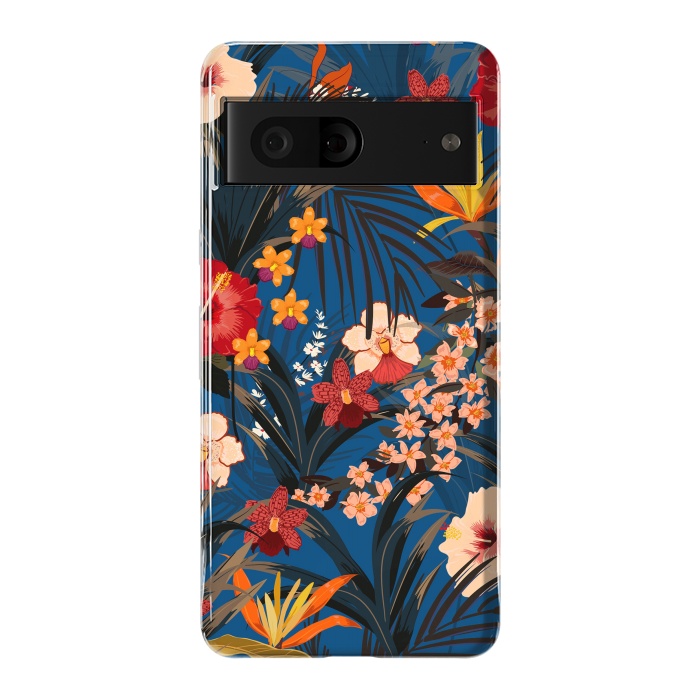 Pixel 7 StrongFit Fashionable Tropical Environment with Deep Jungle Plants by ArtsCase