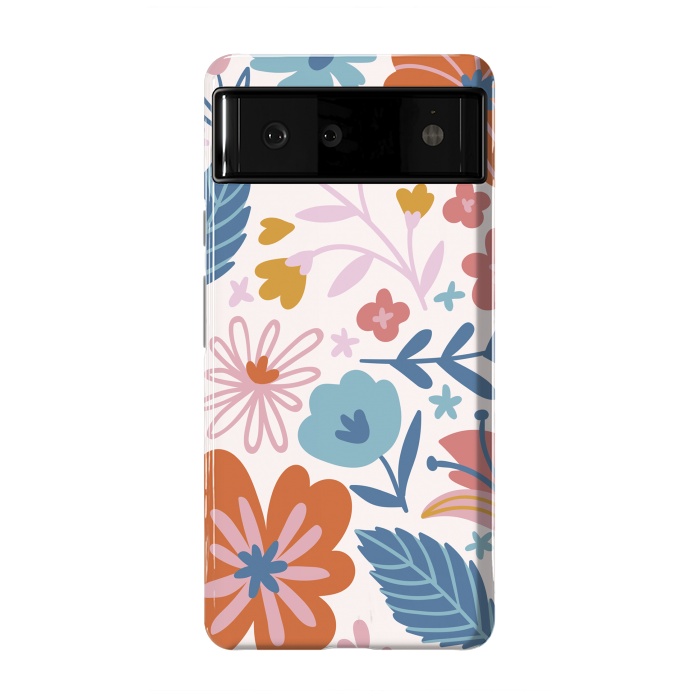 Pixel 6 StrongFit Floral Pattern XI by ArtsCase