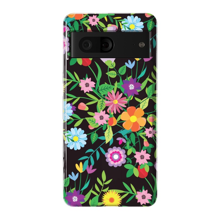 Pixel 7 StrongFit Pattern Doodle Spring by ArtsCase