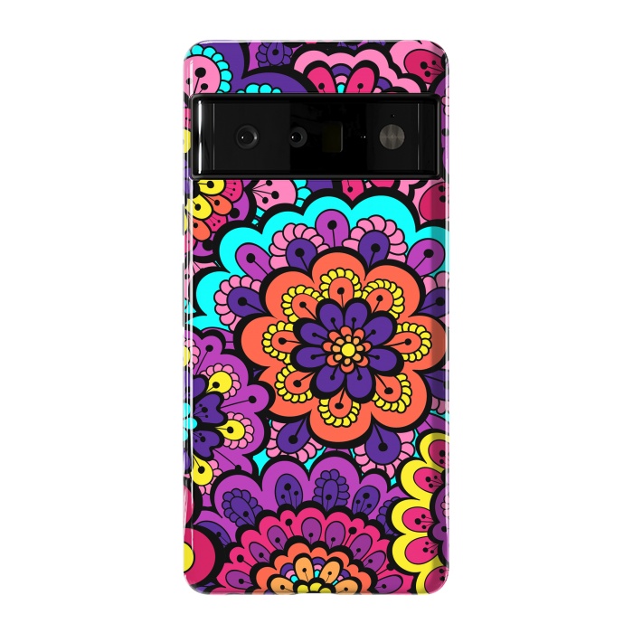Pixel 6 Pro StrongFit Patterns Doodle Spring XII by ArtsCase