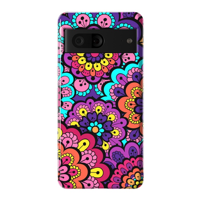 Pixel 7 StrongFit Patterns Doodle Spring XII by ArtsCase
