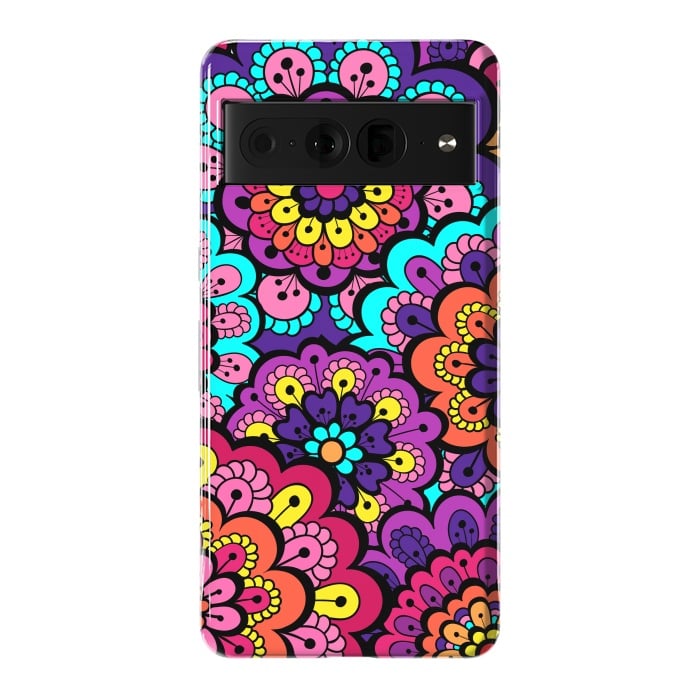 Pixel 7 Pro StrongFit Patterns Doodle Spring XII by ArtsCase