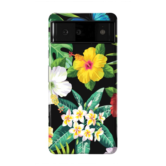 Pixel 6 StrongFit Tropical Flowers 1 by ArtsCase