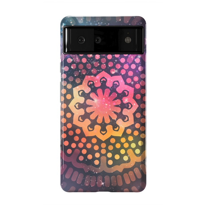 Pixel 6 StrongFit Mandala Abstract Graphic Design VIII by ArtsCase