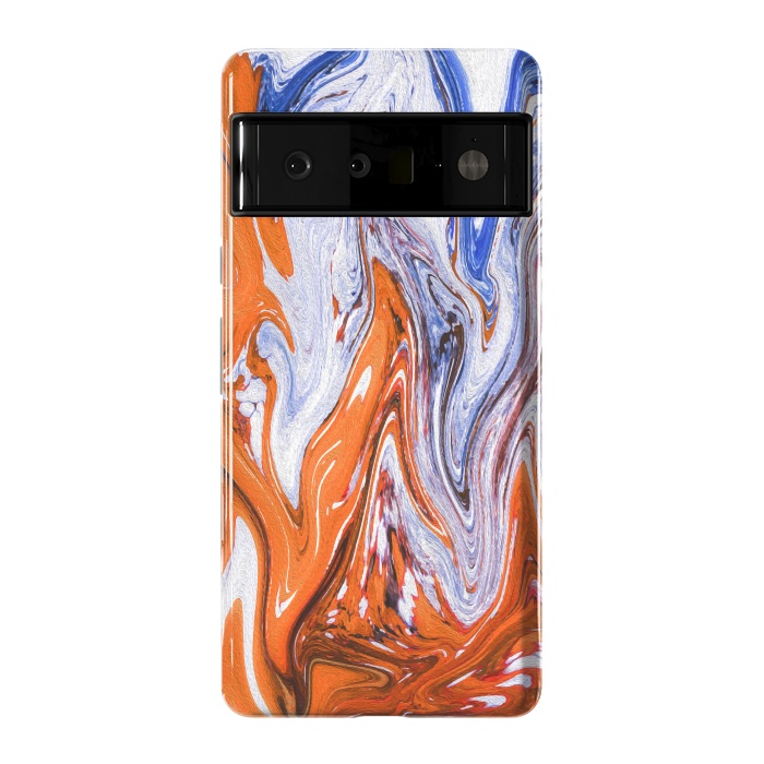 Pixel 6 Pro StrongFit Abstract Marble-III by Creativeaxle