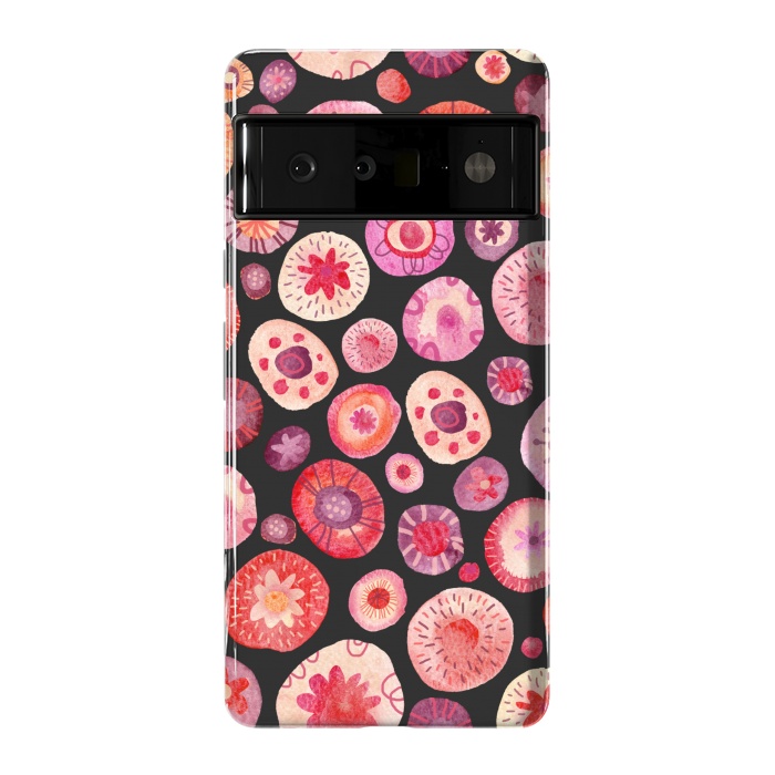 Pixel 6 Pro StrongFit All the Flowers Dark by Nic Squirrell
