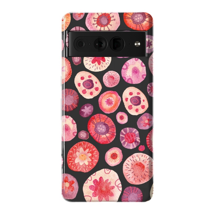 Pixel 7 Pro StrongFit All the Flowers Dark by Nic Squirrell