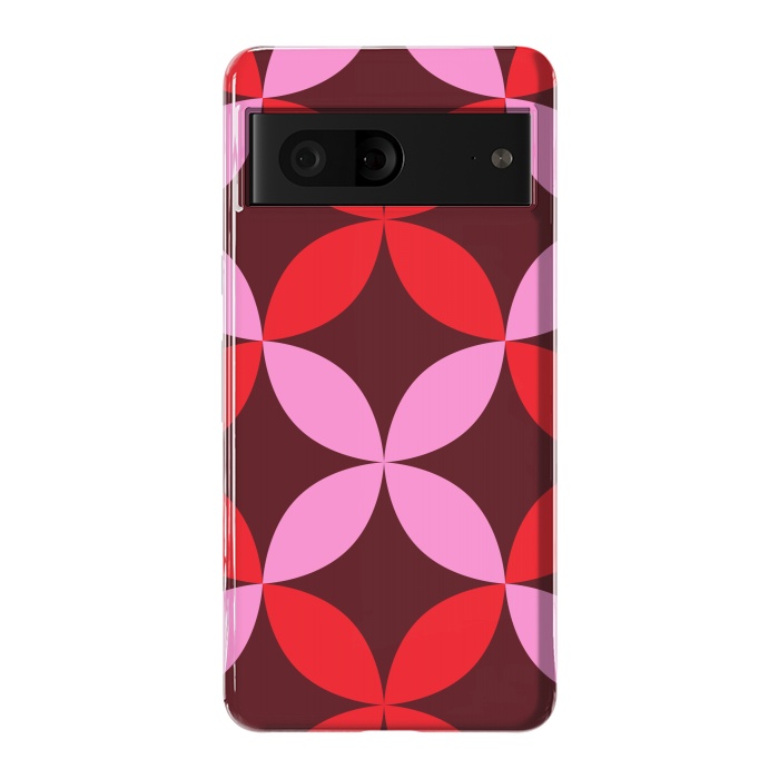 Pixel 7 StrongFit red pink floral  by Winston