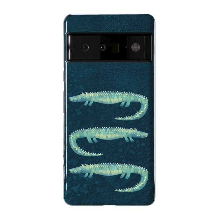 Pixel 6 Pro StrongFit Alligator - or maybe Crocodile by Nic Squirrell