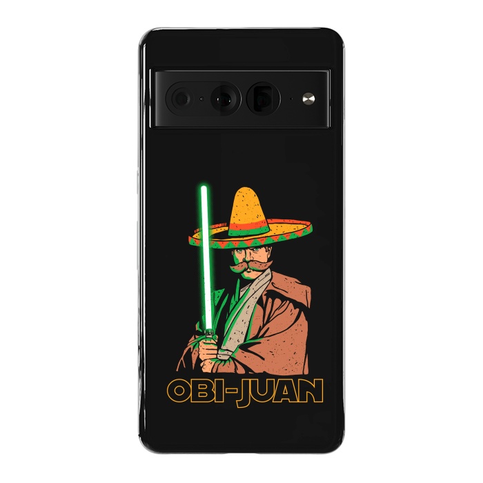 Pixel 7 Pro StrongFit Obi Juan Funny Mexican Sombrero Cinco de Mayo by Vó Maria