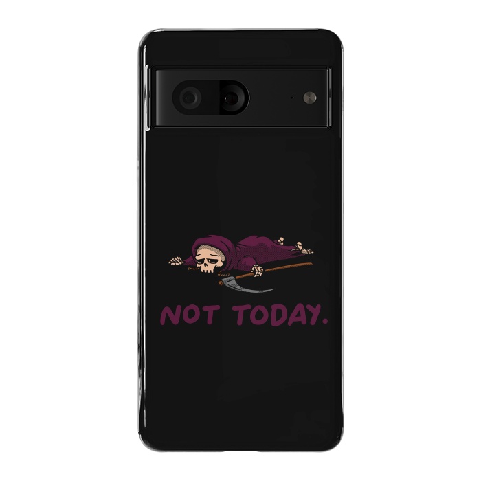 Pixel 7 StrongFit Not Today Death Tired Reaper by Vó Maria