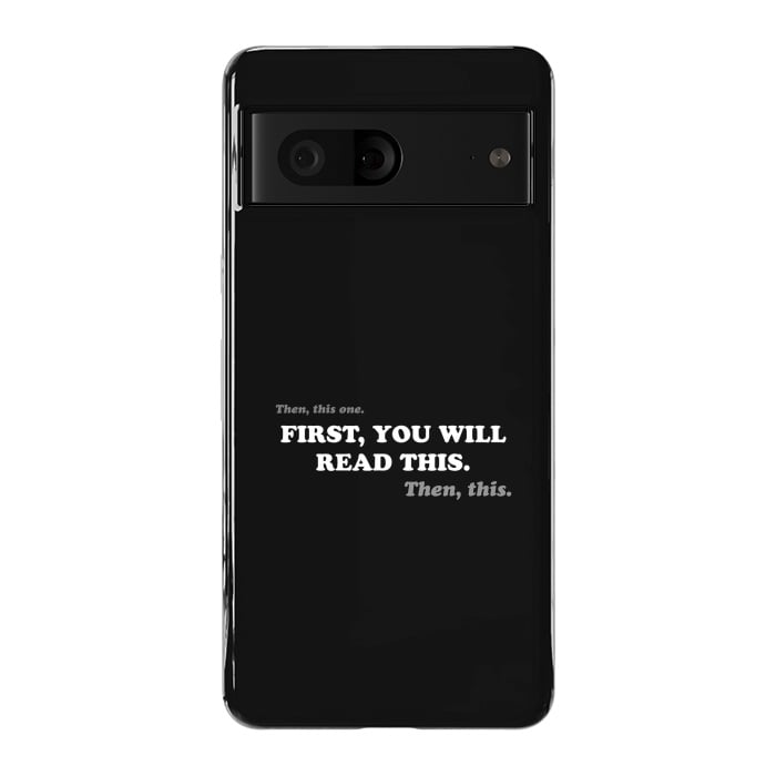 Pixel 7 StrongFit Don't Read - Funny Book Lover by Vó Maria