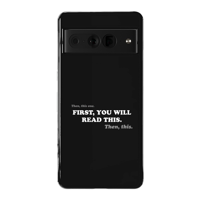 Pixel 7 Pro StrongFit Don't Read - Funny Book Lover by Vó Maria