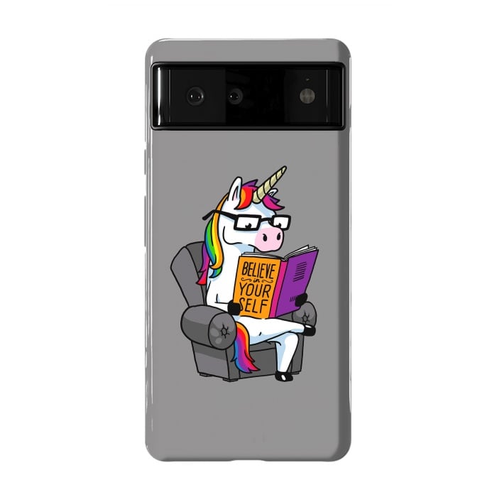 Pixel 6 StrongFit Unicorn Believe Yourself Self Affirmation Book Vol 1 by Vó Maria