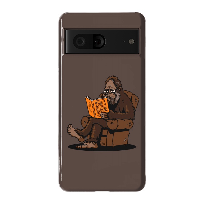 Pixel 7 StrongFit BigFoot Reading Book - Seeing is Believing by Vó Maria