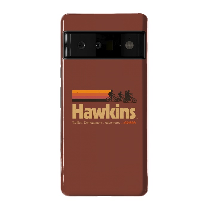 Pixel 6 Pro StrongFit Hawkins Indiana Vintage  by Vó Maria