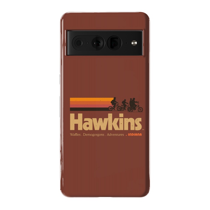 Pixel 7 Pro StrongFit Hawkins Indiana Vintage  by Vó Maria