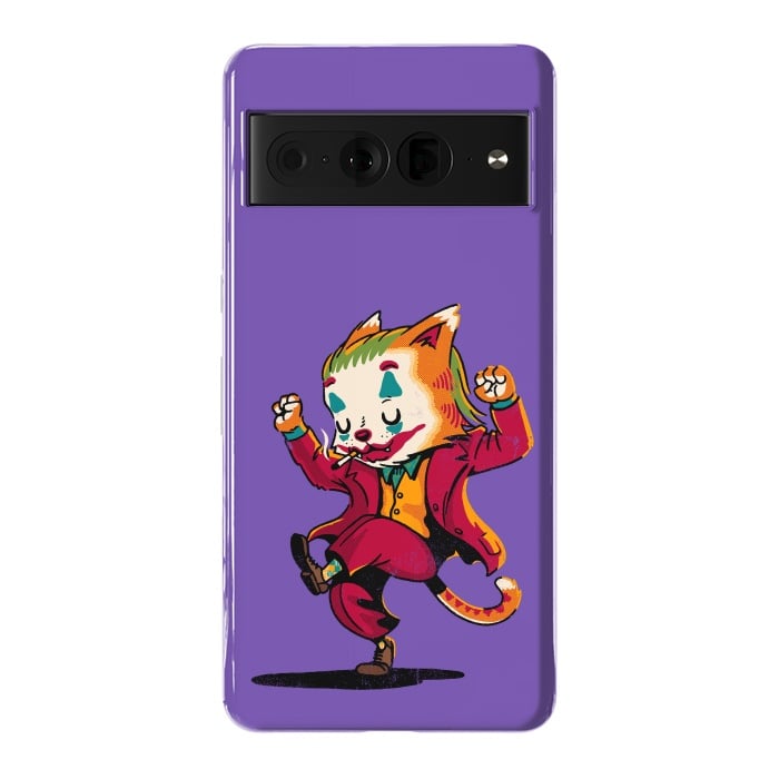 Pixel 7 Pro StrongFit Joker Cat by Vó Maria