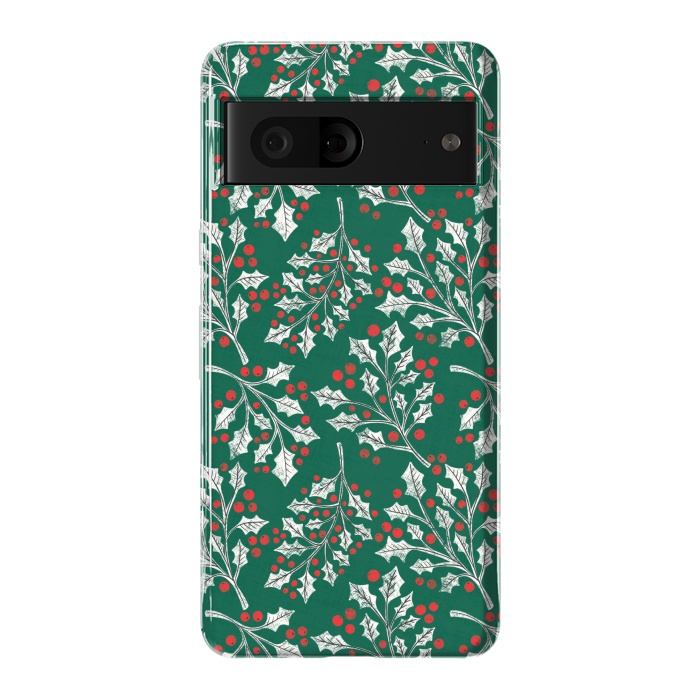 Pixel 7 StrongFit Boughs of Holly by Noonday Design
