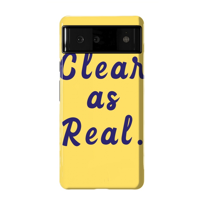 Pixel 6 StrongFit clear as real by MALLIKA
