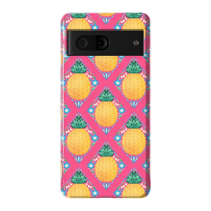 Pixel 7 StrongFit Bright Pineapple by Noonday Design