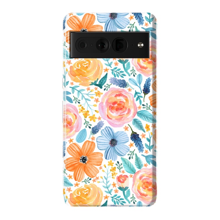 Pixel 7 Pro StrongFit Bold Blooms by Tangerine-Tane