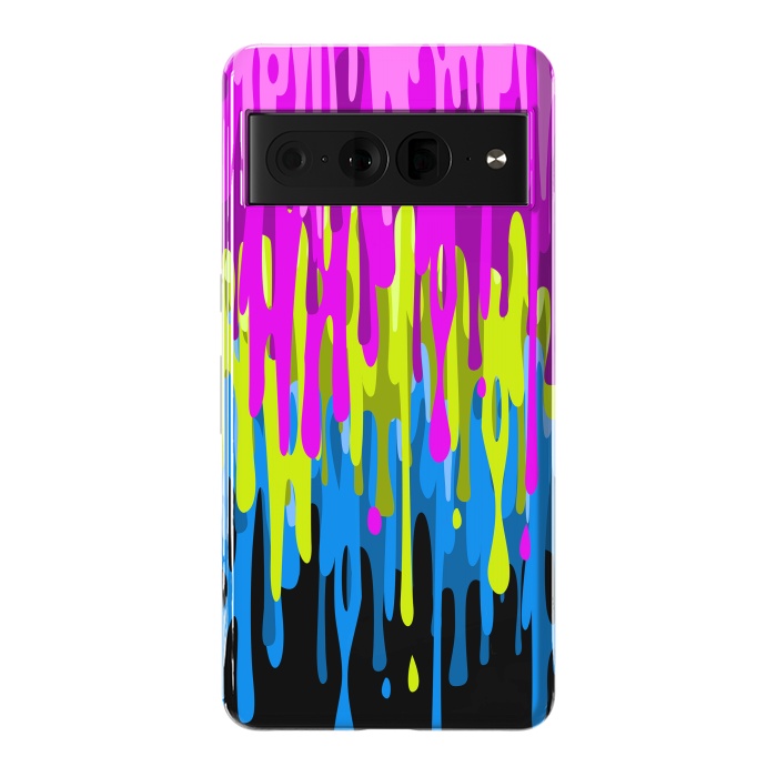 Pixel 7 Pro StrongFit Colorful liquid by Alberto