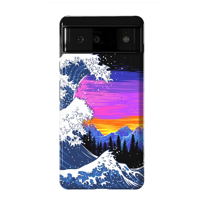 Pixel 6 StrongFit The wave at dawn by Alberto